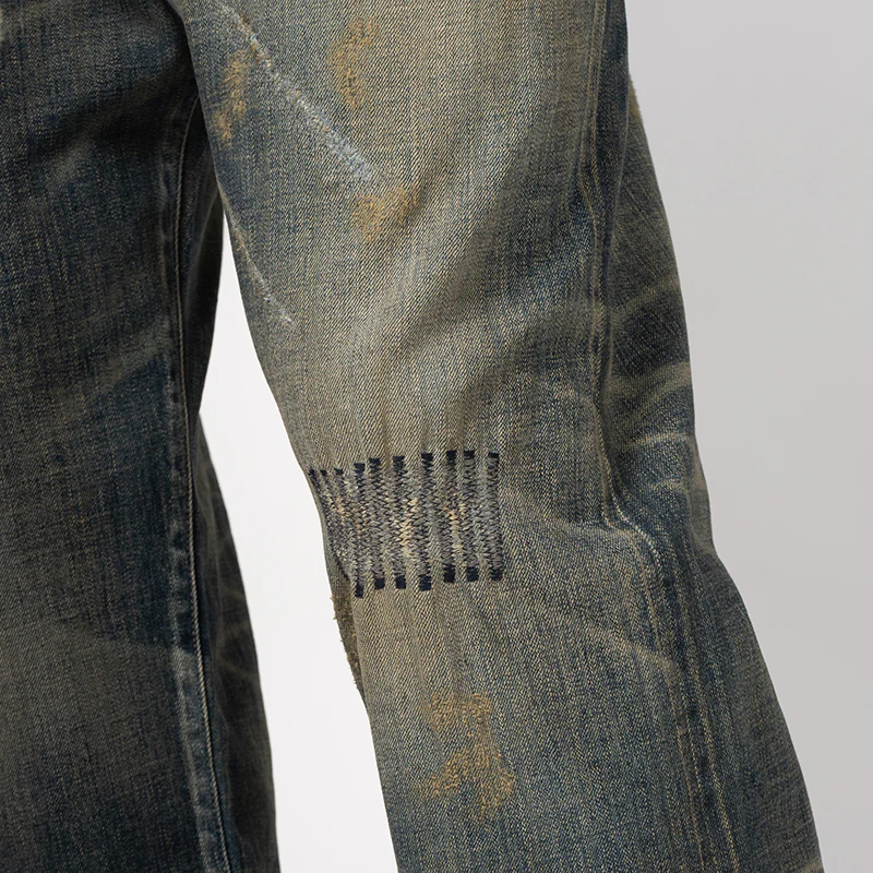 Savage Denim DP Wide Pant - Indigo - Image 9