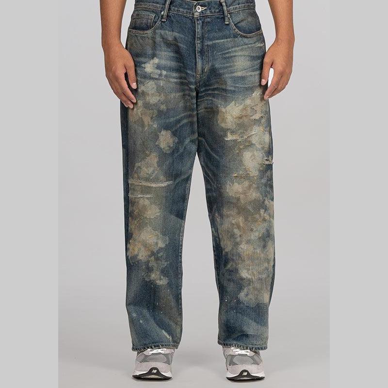 Savage Denim DP Wide Pant - Indigo - Image 2
