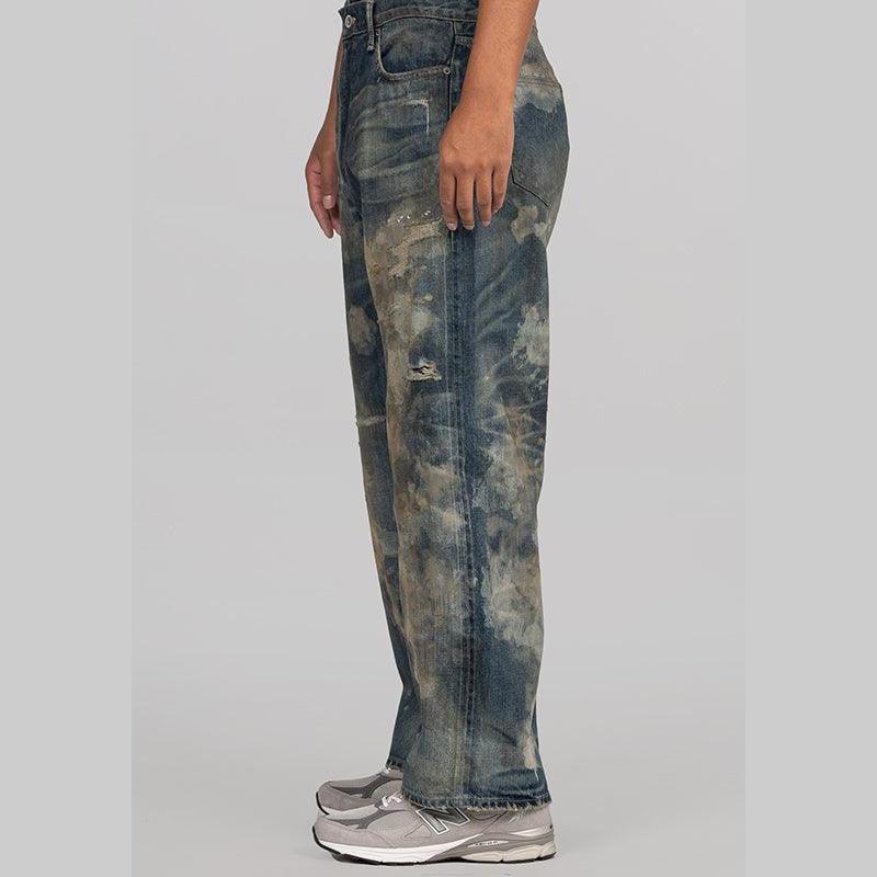Savage Denim DP Wide Pant - Indigo - Image 3