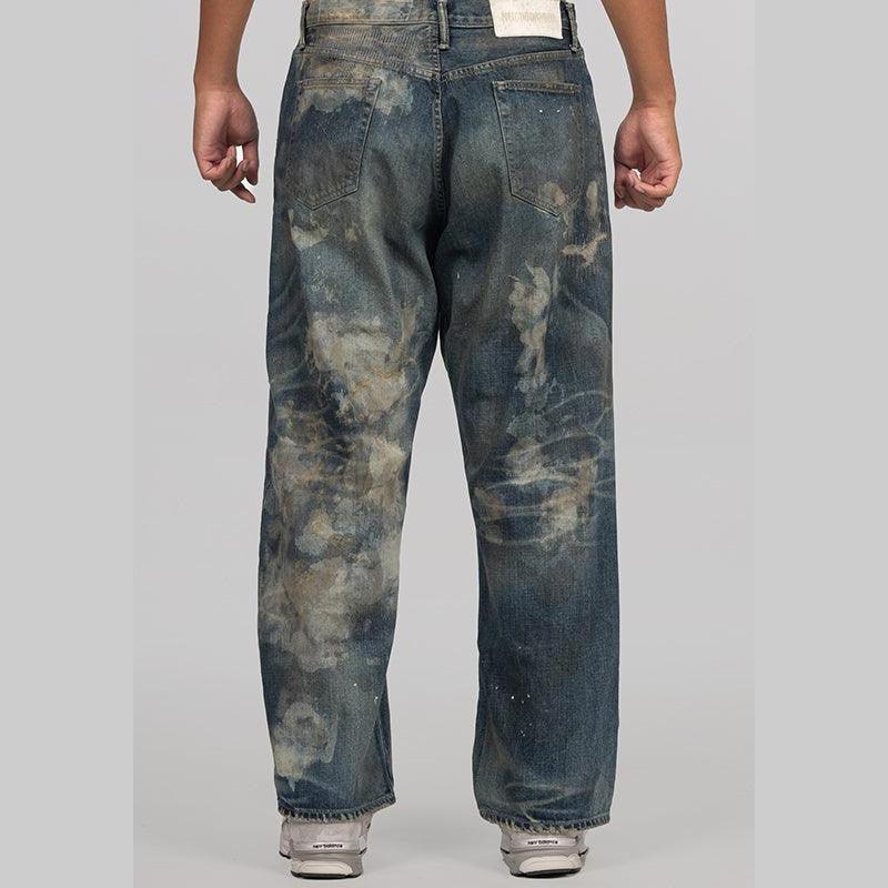 Savage Denim DP Wide Pant - Indigo - Image 4