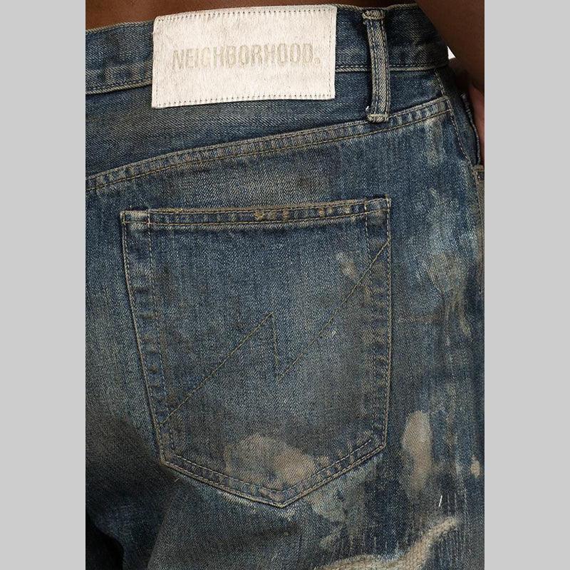 Savage Denim DP Wide Pant - Indigo - Image 5