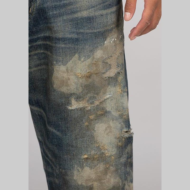 Savage Denim DP Wide Pant - Indigo - Image 6