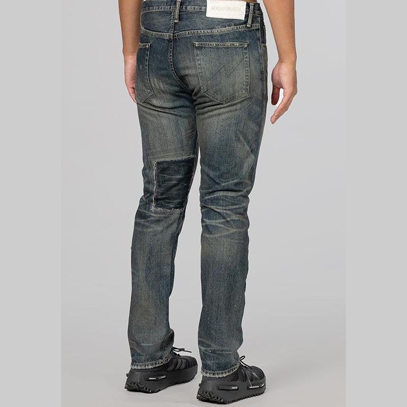 Savage Denim OP Narrow Pant - Indigo - Image 2