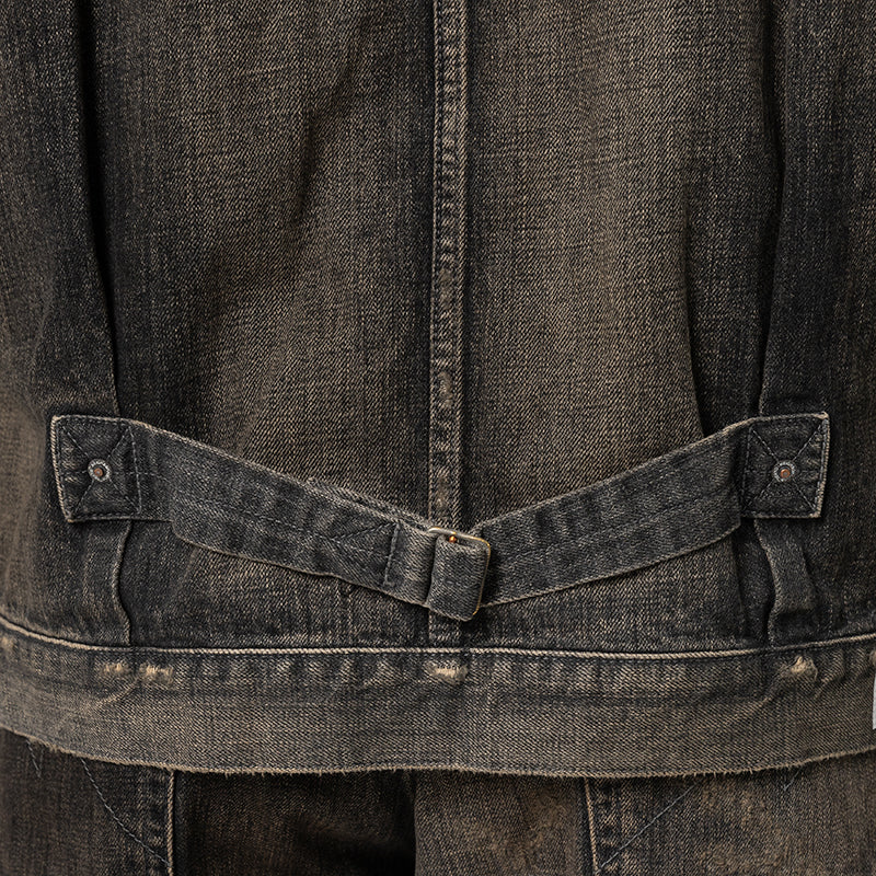 Savage Denim Type-1 Jacket - Black - Image 5