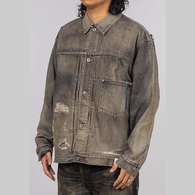 Savage Denim Type-1 Jacket - Black - Image 2
