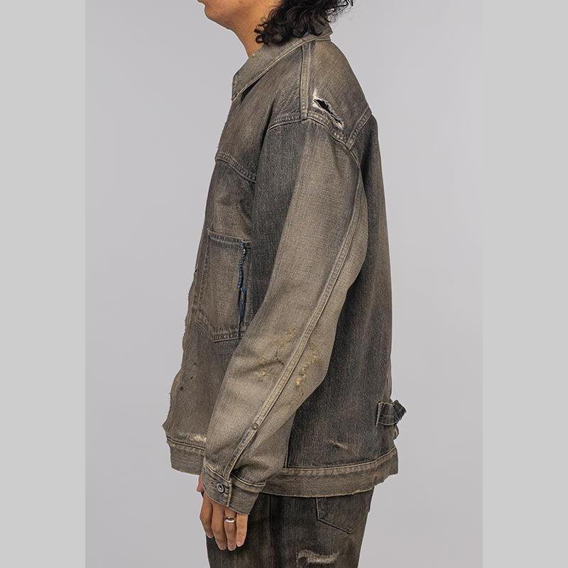 Savage Denim Type-1 Jacket - Black - Image 3