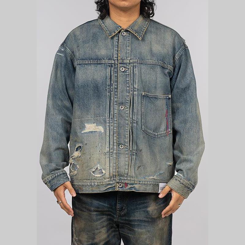 Savage Denim Type-1 Jacket - Indigo