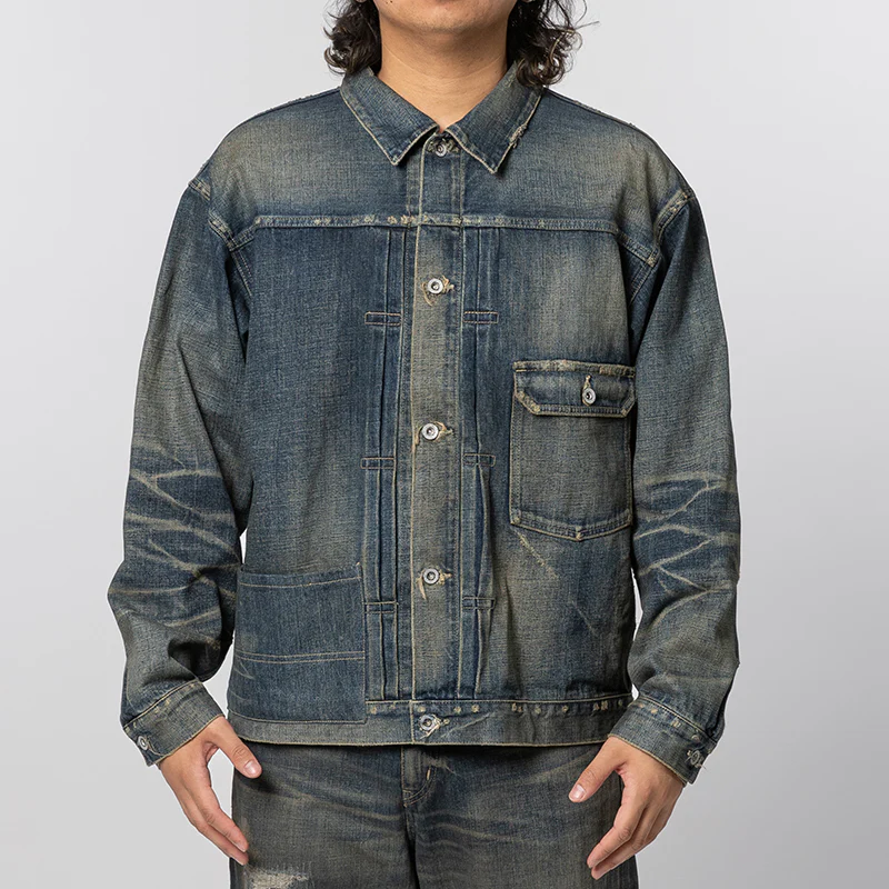 Savage Denim Type-1 Jacket - Indigo