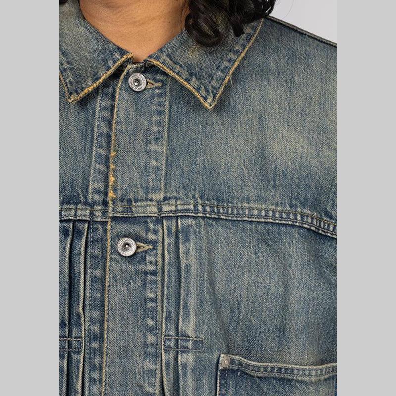 Savage Denim Type-1 Jacket - Indigo - Image 6
