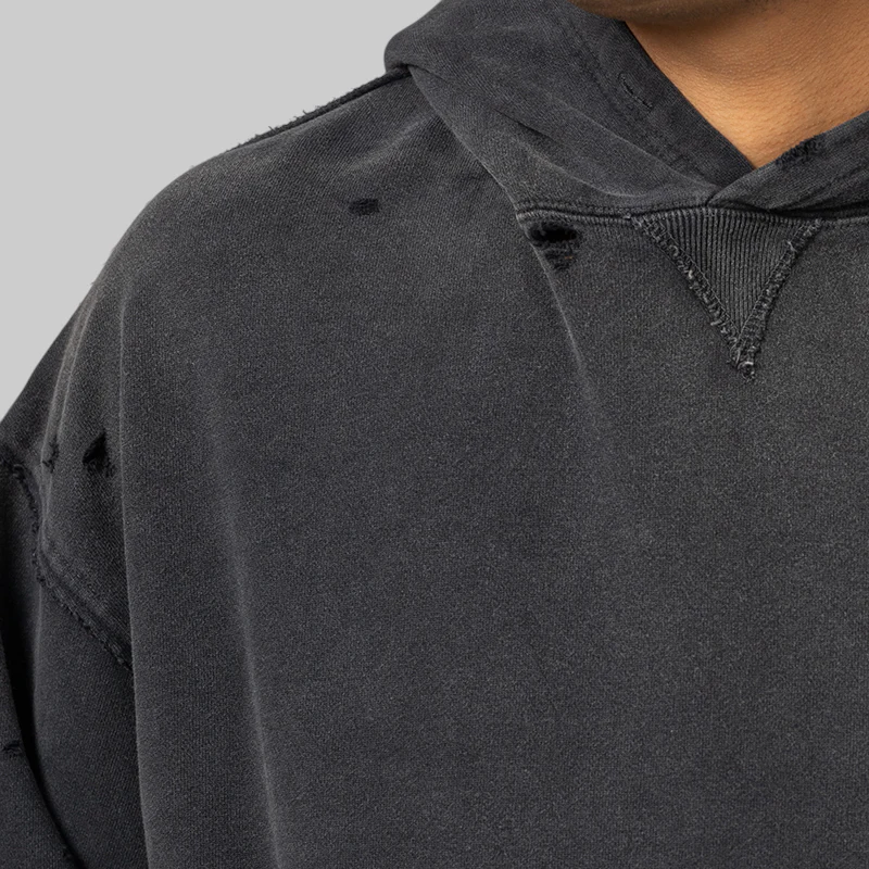 Savage Sweat Hoodie - Black - Image 6