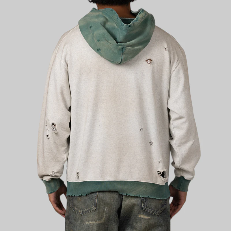 Savage Sweat Hoodie - Green - Image 4