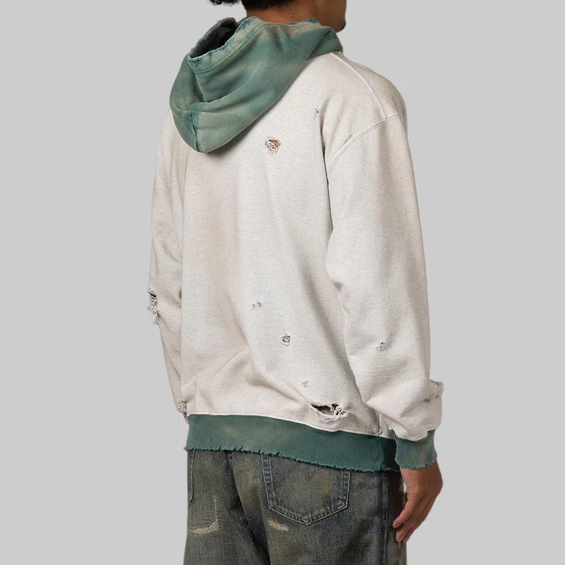 Savage Sweat Hoodie - Green - Image 5