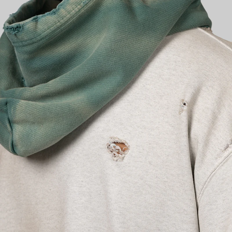 Savage Sweat Hoodie - Green - Image 6