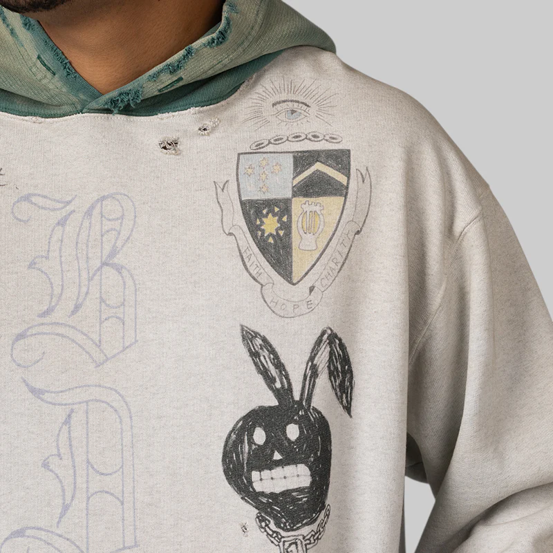 Savage Sweat Hoodie - Green - Image 7