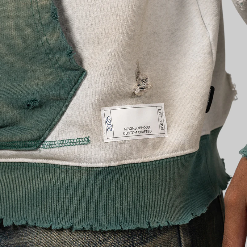 Savage Sweat Hoodie - Green - Image 9