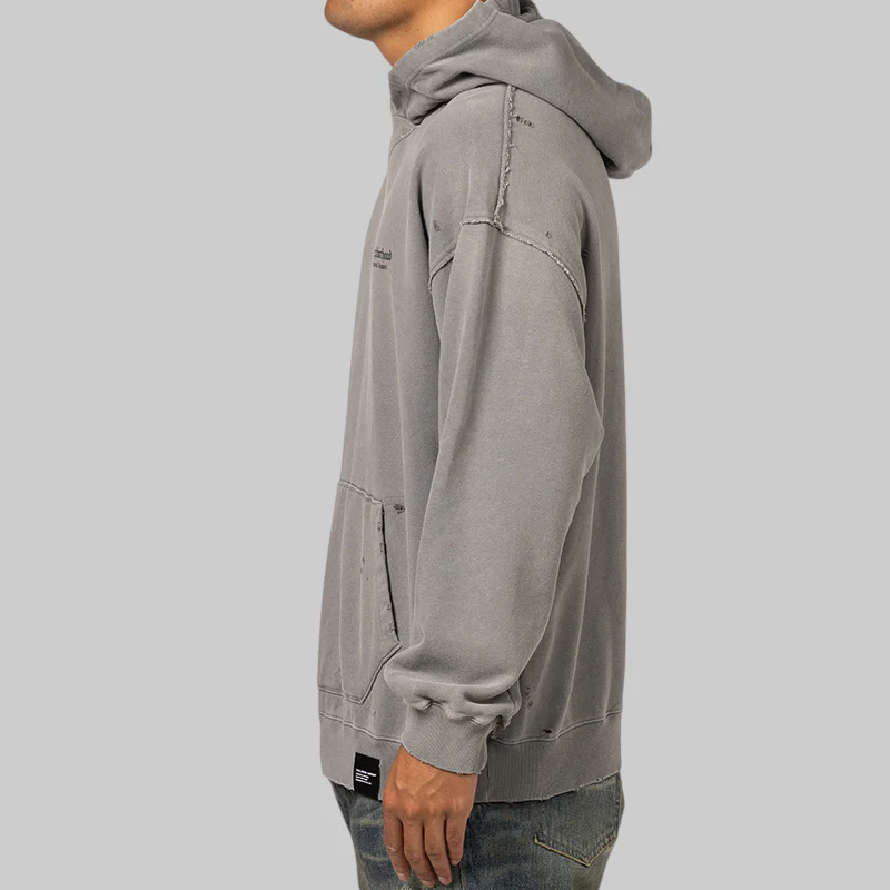 Savage Sweat Hoodie - Grey - Image 3