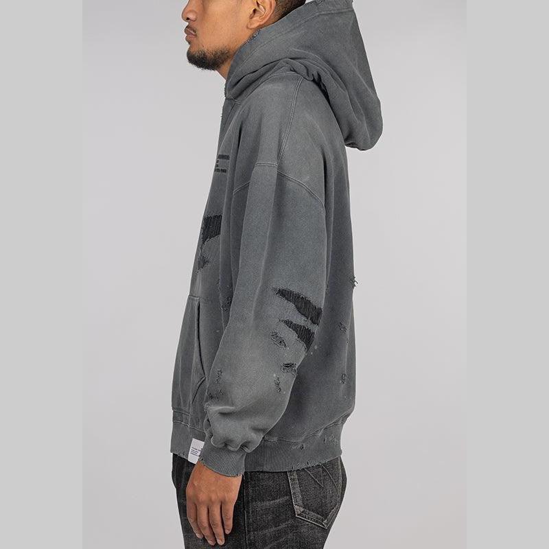 Savage Sweat Parka Long Sleeve - Black - Image 3