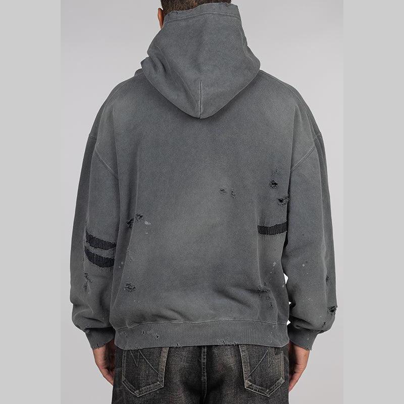 Savage Sweat Parka Long Sleeve - Black - Image 4