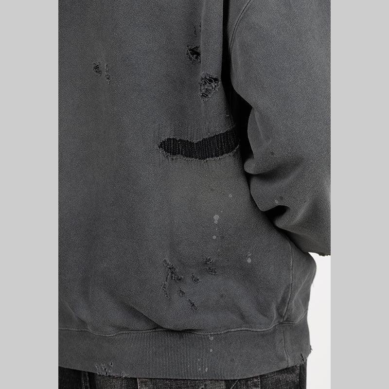 Savage Sweat Parka Long Sleeve - Black - Image 6