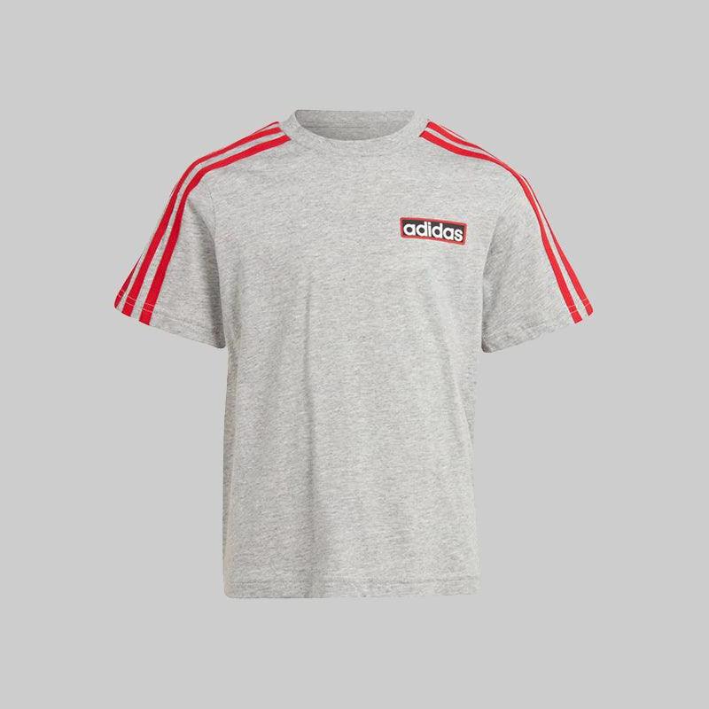 Short T-Shirt Set - Grey/Black - Image 3