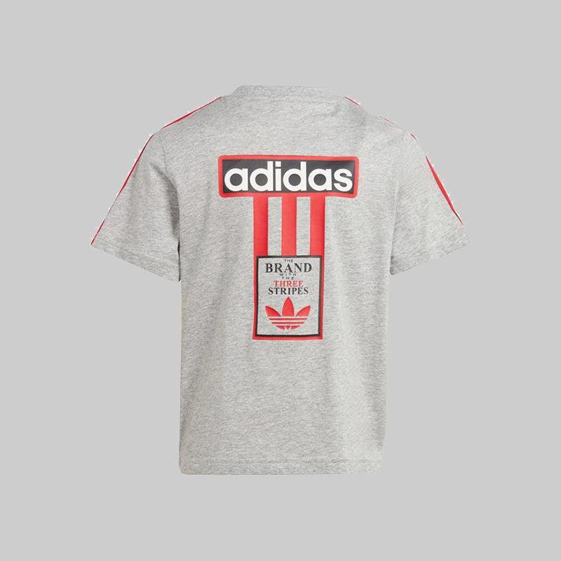 Short T-Shirt Set - Grey/Black - Image 4