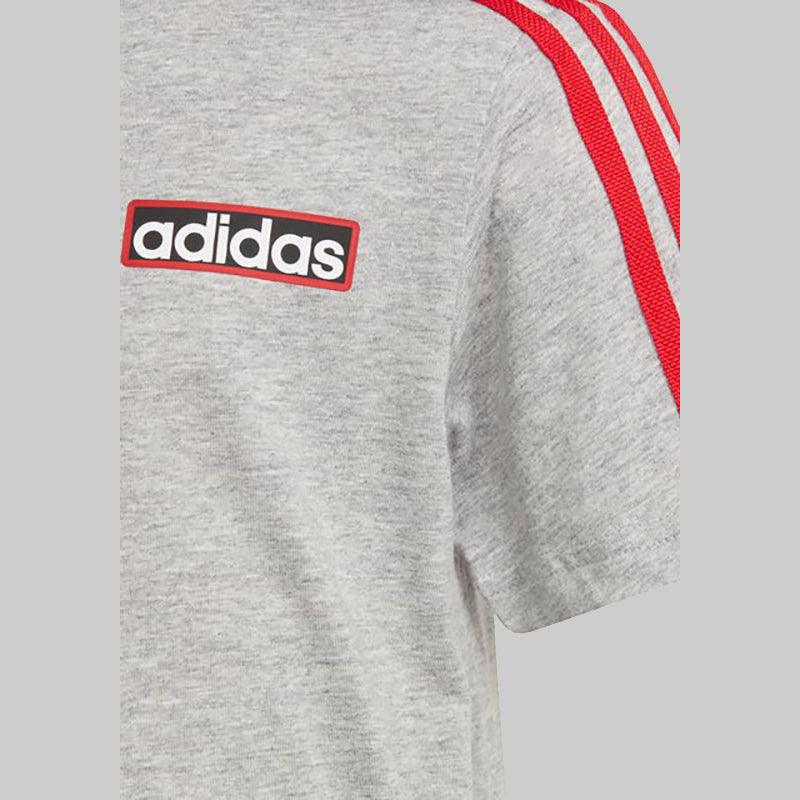 Short T-Shirt Set - Grey/Black - Image 5