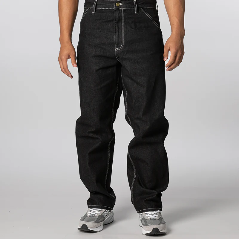 Simple Pant - Black One Wash