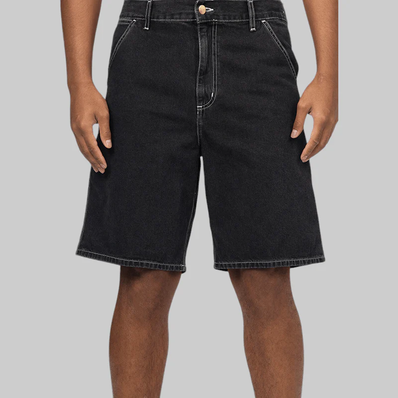 Simple Short - Black Stone Washed
