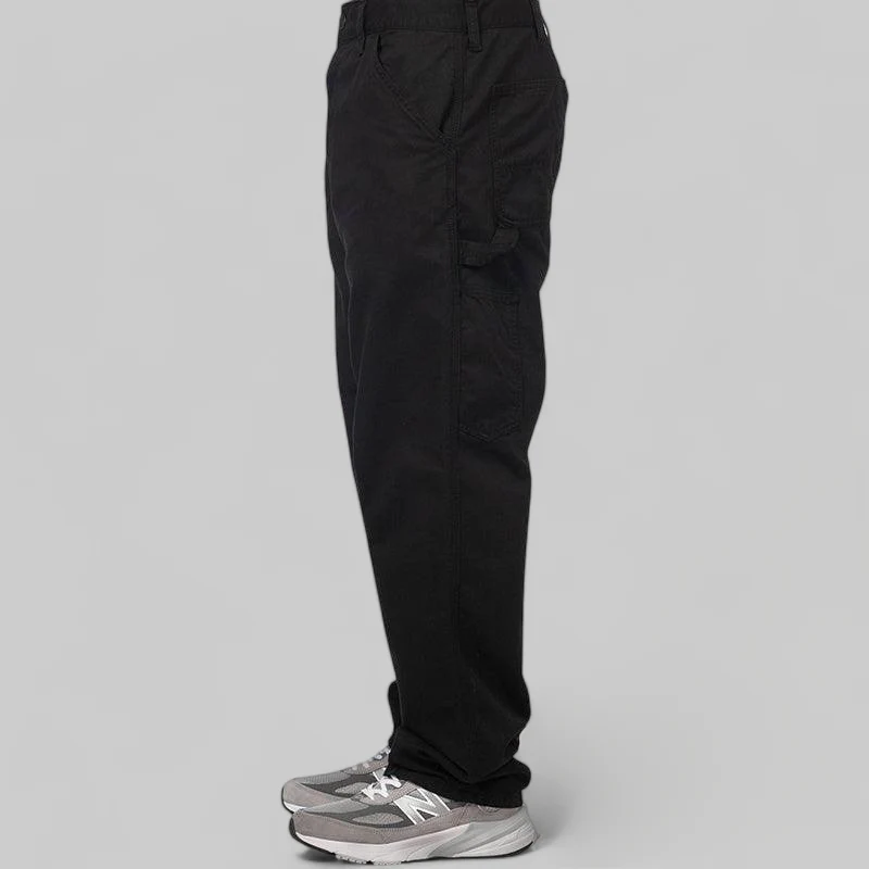 Single Knee Pant - Black Garment Dyed - Image 3