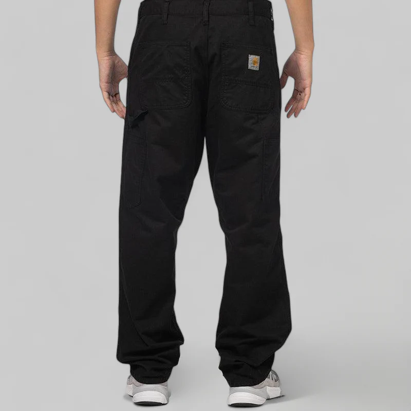 Single Knee Pant - Black Garment Dyed - Image 4
