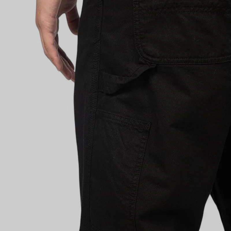 Single Knee Pant - Black Garment Dyed - Image 6