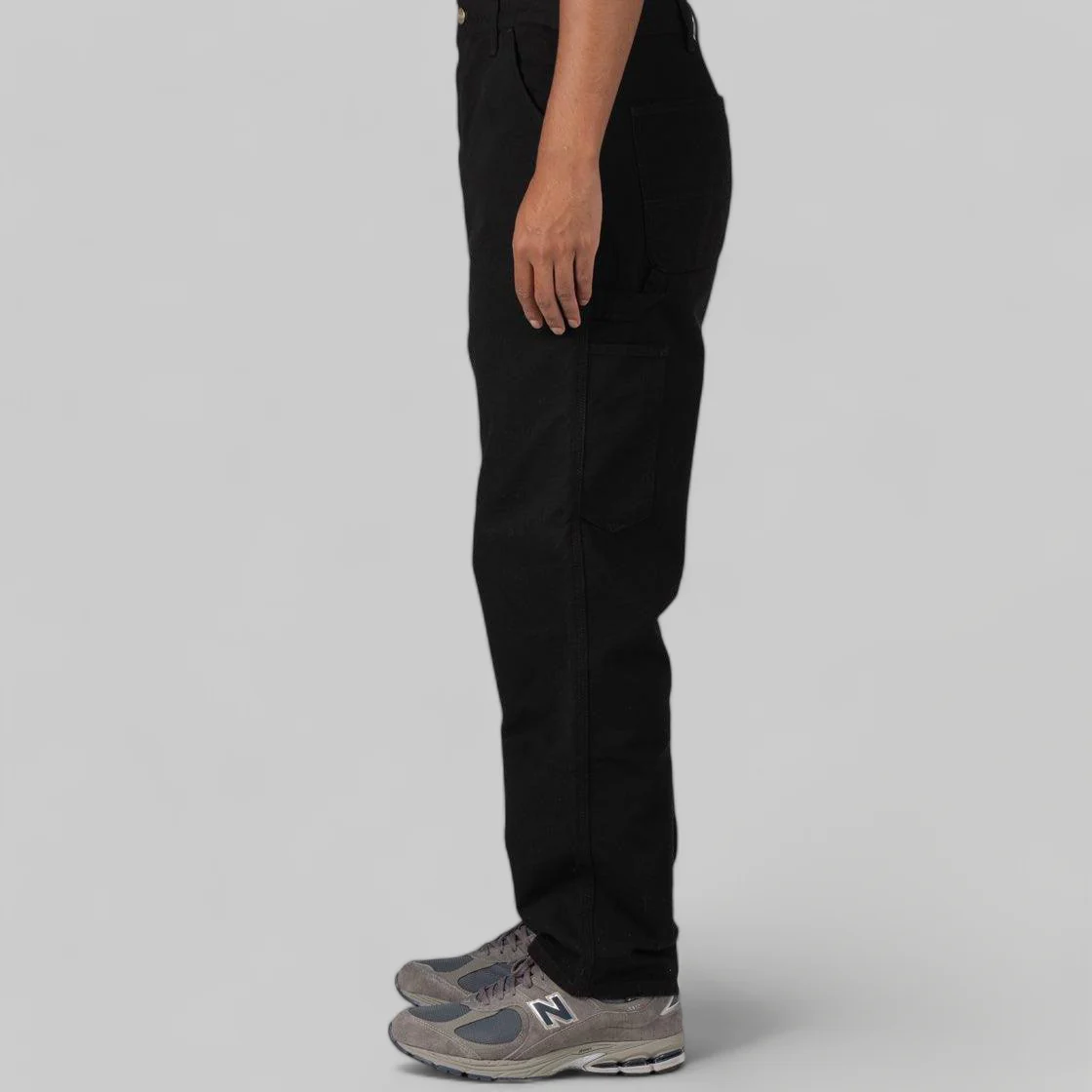 Single Knee Pant - Black Rinsed - Image 4