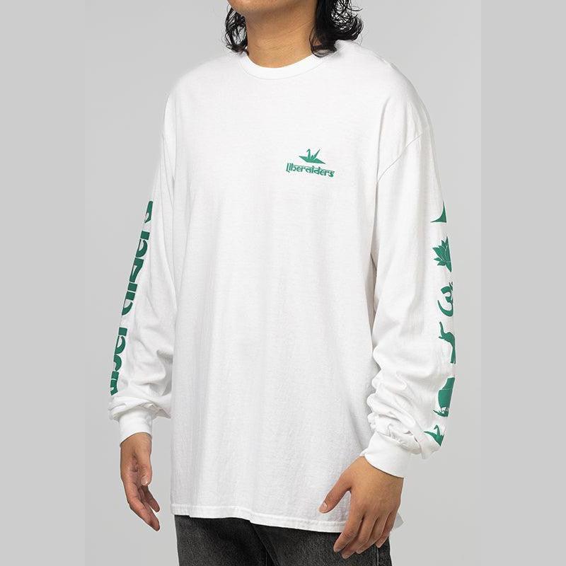 Sleeve Logo Long Sleeve - White - Image 2