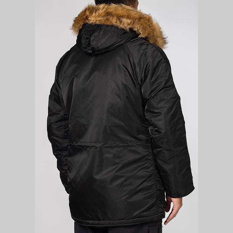 Slim Fit N-3B Parka - Black - Image 7