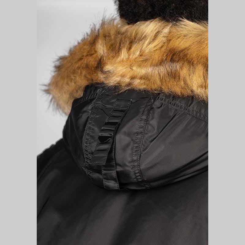 Slim Fit N-3B Parka - Black - Image 8