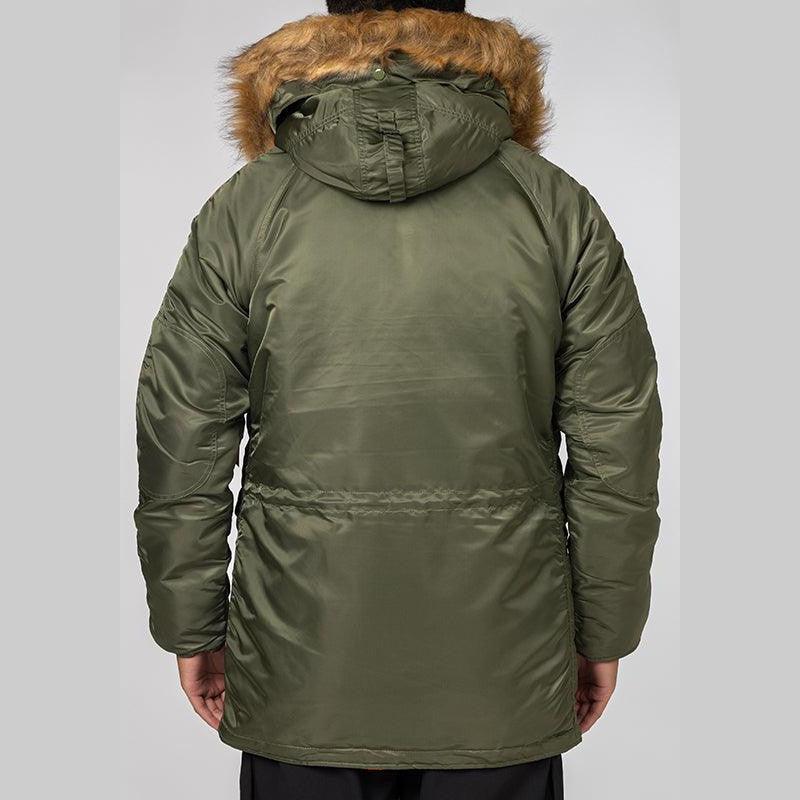 Slim Fit N-3B Parka - Sage - Image 6