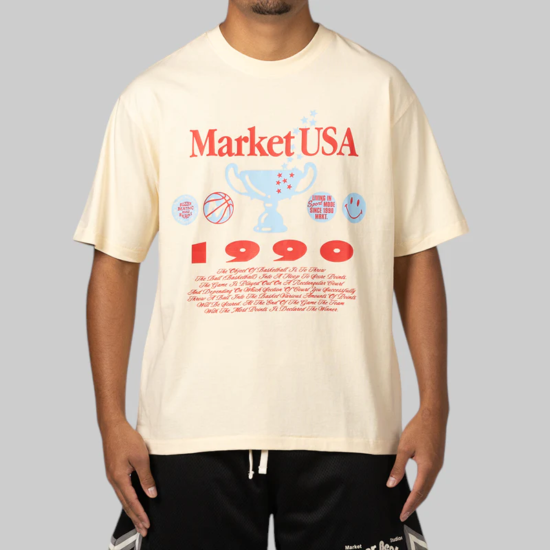 Smiley 1990 T-Shirt - Butter Cream