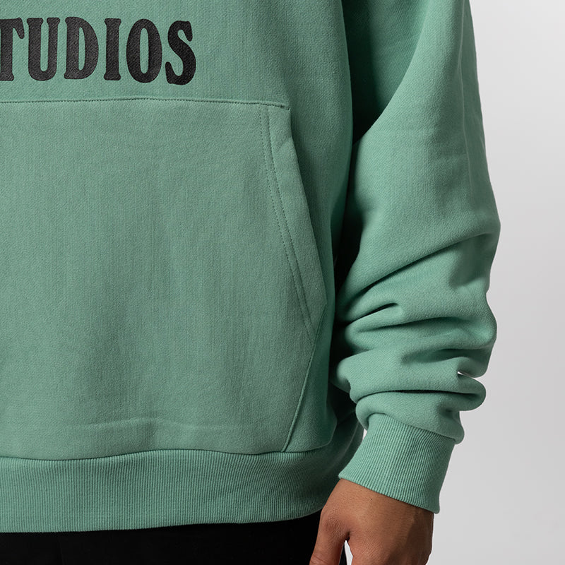 Smiley Mood Hoodie - Green - Image 5
