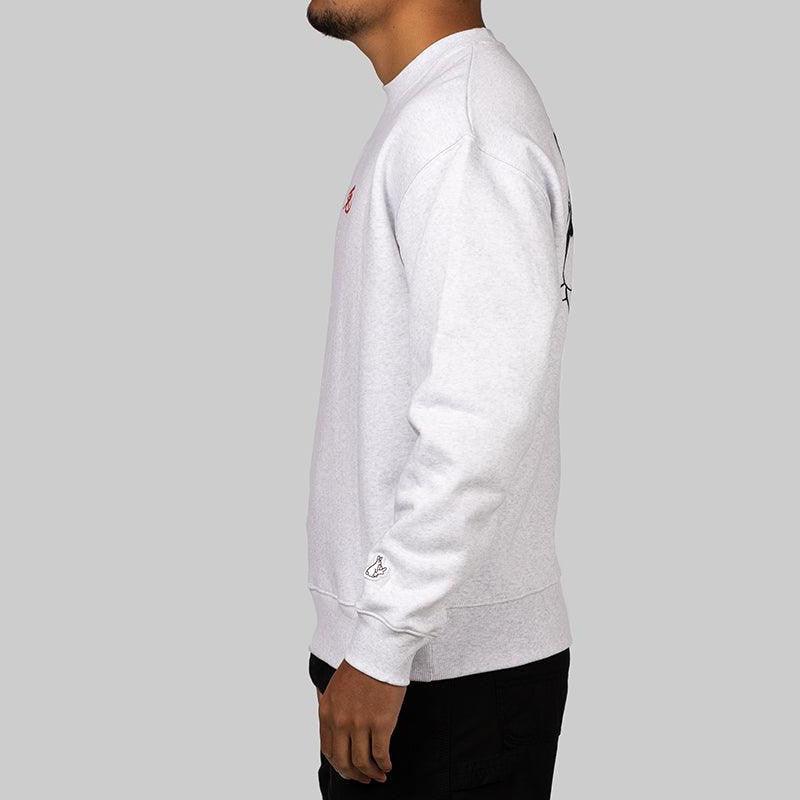 Souvenir Embroidery Sweatshirt - Grey - Image 4