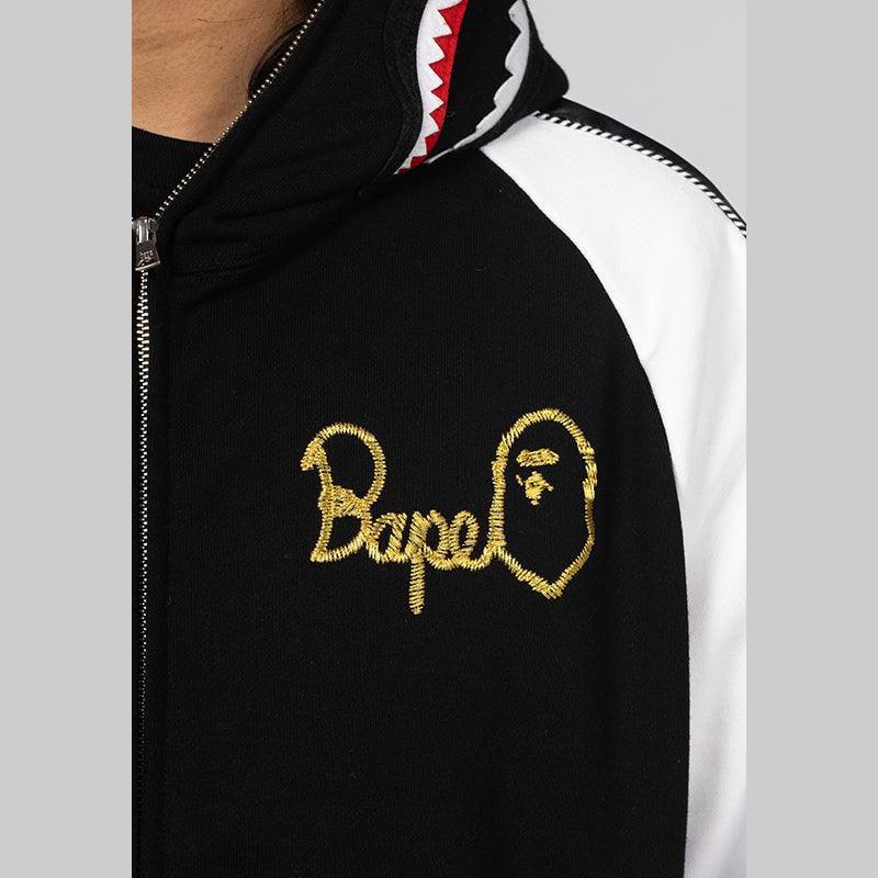Souvenir Shark Zip Hoodie - Black - Image 9