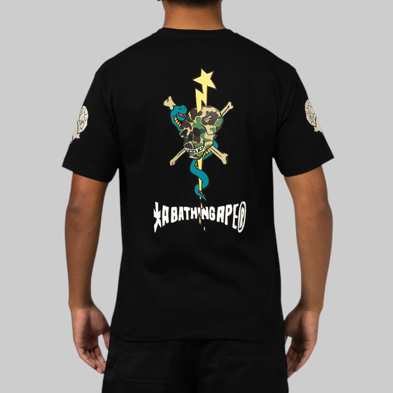 Souvenir Skull T-Shirt - Black