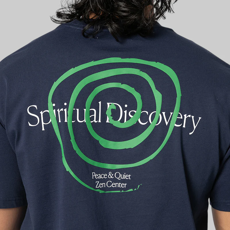 Spiritual Discovery T-Shirt - Navy - Image 5