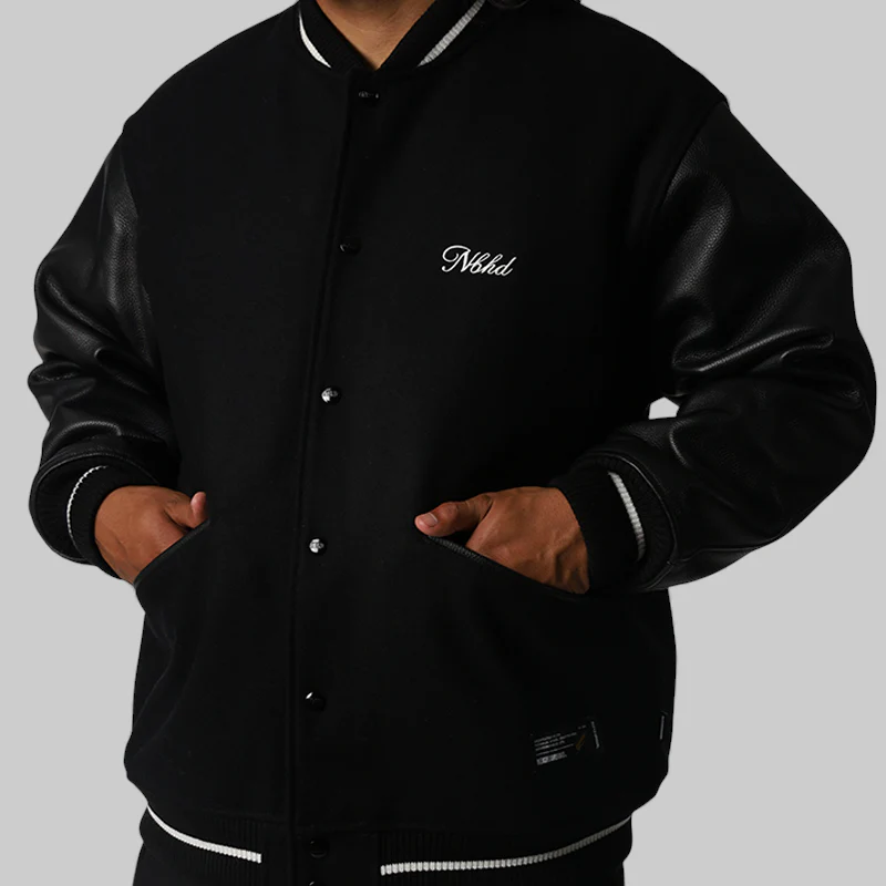 Stadium Jacket - Black - Image 5