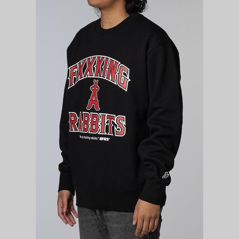 Standing Rabbit Crew - Black - Image 3