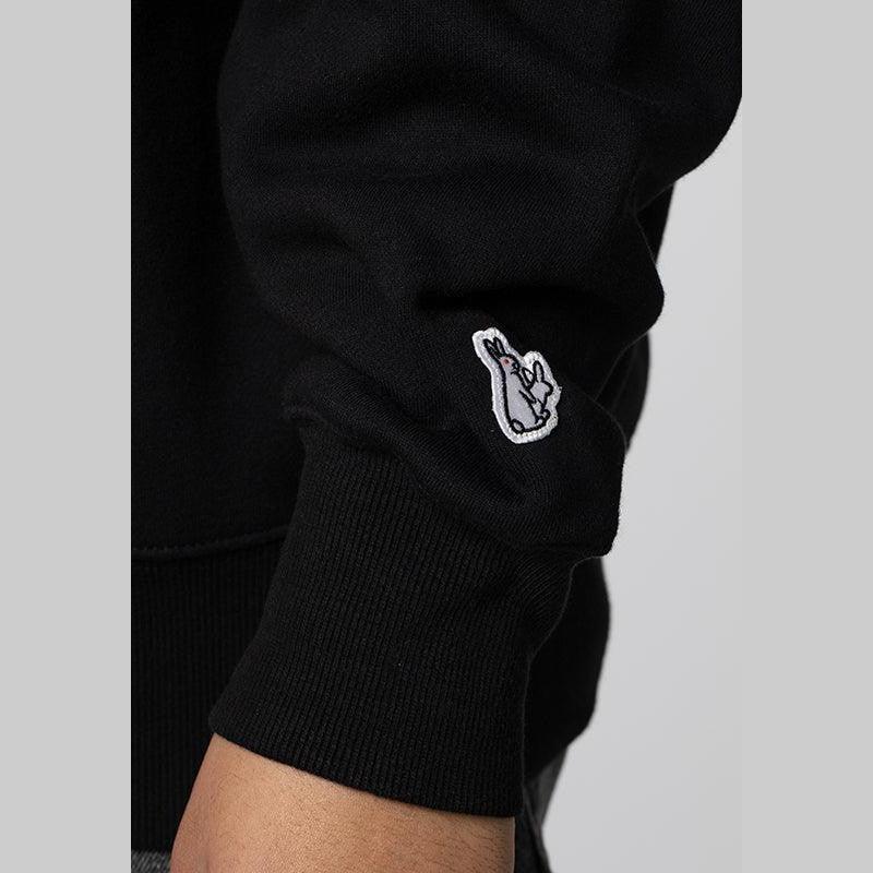 Standing Rabbit Crew - Black - Image 4