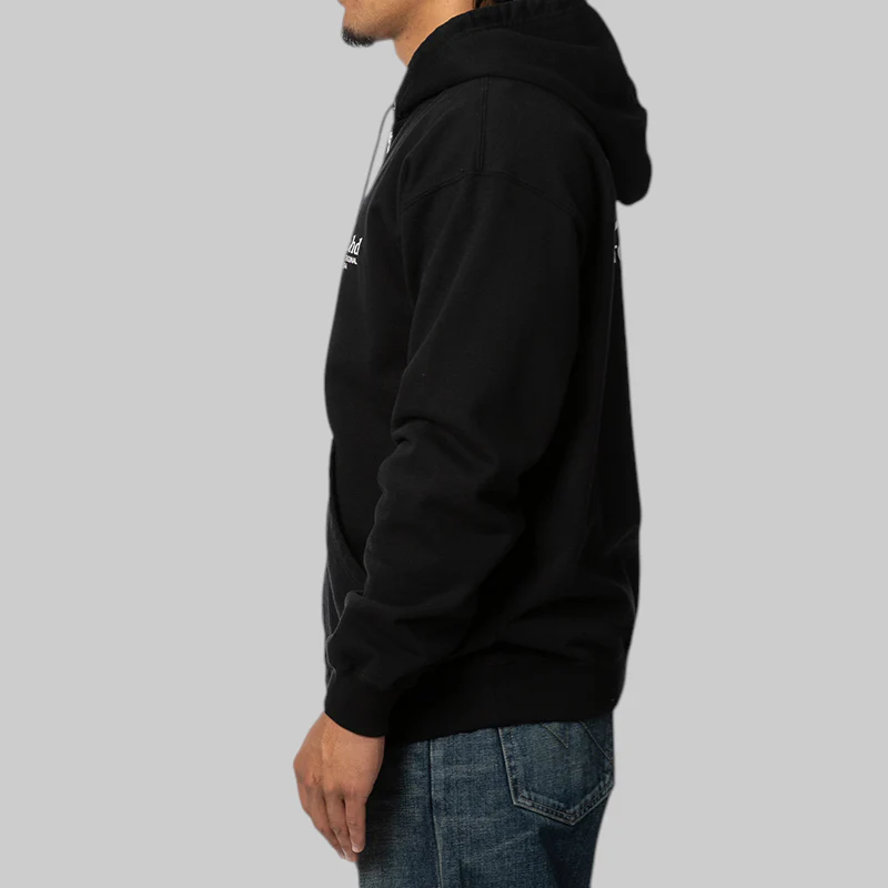 Staple Sweat Zip Hoodie - Black - Image 3