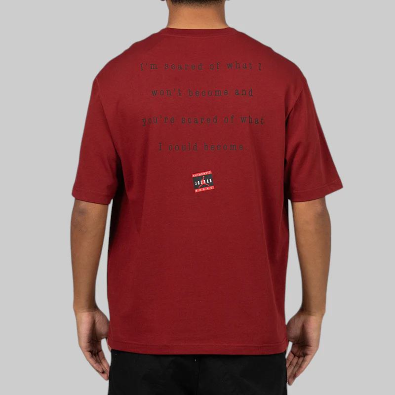 Statement 1985 Crew Gel J Day T-Shirt - Team Red - Image 2