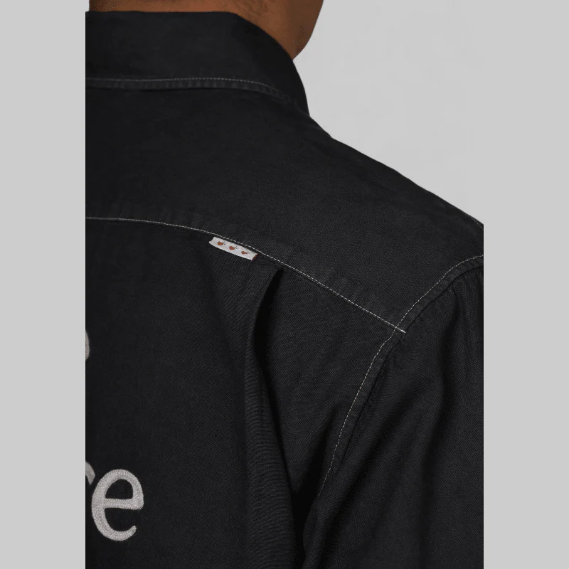 Stitch Work Shirt - Black - Image 5
