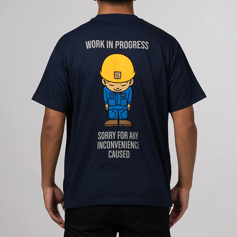 Sumimasen T-Shirt - Air Force Blue