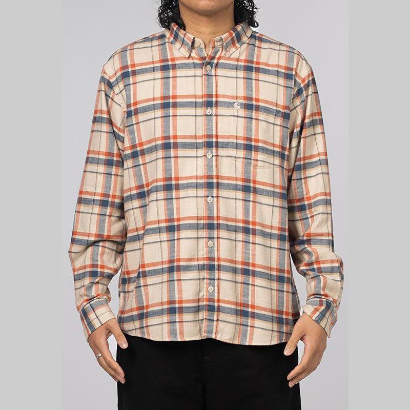 Swenson Long Sleeve Shirt - Swenson Check/Tonic